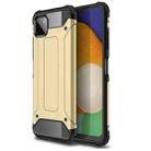For Samsung Galaxy A22 5G Magic Armor TPU + PC Combination Case(Gold) - 1