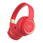 HAMTOD H002 Bluetooth 5.0+ Wired Dual-mode Foldable Headset(Red) - 1
