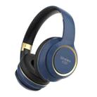 HAMTOD H002 Bluetooth 5.0+ Wired Dual-mode Foldable Headset(Ocean Blue) - 1