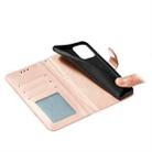 For OPPO Find X3 / X3 Pro Flower Vine Embossing Pattern Horizontal Flip Leather Case with Card Slot & Holder & Wallet & Lanyard(Rose Gold) - 6