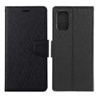 For Samsung Galaxy A72 5G / 4G Silk Texture Horizontal Flip Leather Case with Holder & Card Slots & Wallet & Photo Frame(Black) - 1