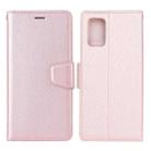 For Samsung Galaxy S20 FE Silk Texture Horizontal Flip Leather Case with Holder & Card Slots & Wallet & Photo Frame(Rose Gold) - 1