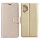 For Samsung Galaxy A32 5G Silk Texture Horizontal Flip Leather Case with Holder & Card Slots & Wallet & Photo Frame(Gold) - 1