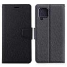 For Samsung Galaxy A42 5G Silk Texture Horizontal Flip Leather Case with Holder & Card Slots & Wallet & Photo Frame(Black) - 1