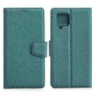 For Samsung Galaxy A42 5G Silk Texture Horizontal Flip Leather Case with Holder & Card Slots & Wallet & Photo Frame(Green) - 1