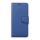 For Samsung Galaxy S21+ 5G Silk Texture Horizontal Flip Leather Case with Holder & Card Slots & Wallet & Photo Frame(Blue) - 2