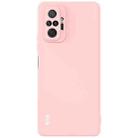 For Xiaomi Redmi Note 10 Pro / 10 Pro Max Global IMAK UC-2 Series Shockproof Full Coverage Soft TPU Case(Pink) - 1