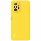 For Xiaomi Redmi Note 10 Pro / 10 Pro Max Global IMAK UC-2 Series Shockproof Full Coverage Soft TPU Case(Yellow) - 1