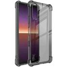 For Sony Xperia 10 III IMAK All Coverage Shockproof Airbag TPU Case(Transparent Black) - 1