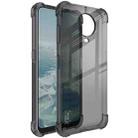 For Nokia G20 / G10 IMAK All Coverage Shockproof Airbag TPU Case(Transparent Black) - 1