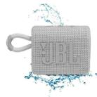 JBL GO3 Bluetooth 5.1 Portable Mini Waterproof Bass Wireless Bluetooth Speaker(White) - 1