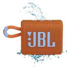 JBL GO3 Bluetooth 5.1 Portable Mini Waterproof Bass Wireless Bluetooth Speaker(Orange) - 1