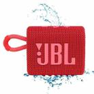 JBL GO3 Bluetooth 5.1 Portable Mini Waterproof Bass Wireless Bluetooth Speaker(Red) - 1