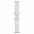 Double Wear Rivets Watch Band For Apple Watch Ultra 49mm / Series 8&7 45mm / SE 2&6&SE&5&4 44mm / 3&2&1 42mm(Gray) - 1
