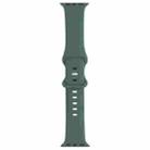 Double Wear Rivets Watch Band For Apple Watch Ultra 49mm&Watch Ultra 2 49mm / Series 9&8&7 45mm / SE 3&SE 2&6&SE&5&4 44mm / 3&2&1 42mm(Olive Green) - 1