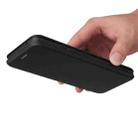 For vivo iQOO 7 5G Carbon Fiber Texture Horizontal Flip TPU + PC + PU Leather Case with Card Slot(Black) - 7