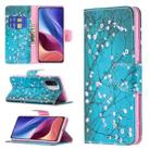 For Xiaomi Mi 11i / Poco F3 / Redmi K40 Colored Drawing Pattern Horizontal Flip Leather Case with Holder & Card Slots & Wallet(Plum Blossom) - 1