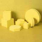 8 in 1 Different Sizes Geometric Cube Solid Color Photography Photo Background Table Shooting Foam Props (Yellow) - 1