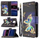 For Nokia G20 / G10 Colored Drawing Pattern Zipper Horizontal Flip Leather Case with Holder & Card Slots & Wallet(Big Butterfly) - 1