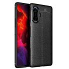 For Xiaomi Redmi K40 Gaming Edition 5G Litchi Texture TPU Shockproof Case(Black) - 1