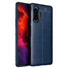 For Xiaomi Redmi K40 Gaming Edition 5G Litchi Texture TPU Shockproof Case(Blue) - 1