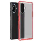 For Xiaomi Redmi K40 Gaming Edition 5G Four-corner Shockproof TPU + PC Protective Case(Red) - 1