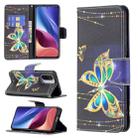 For Xiaomi Mi 11i / Poco F3 / Redmi K40 Colored Drawing Pattern Horizontal Flip Leather Case with Holder & Card Slots & Wallet(Big Butterfly) - 1