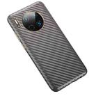 For Huawei Mate 30 Carbon Fiber Leather Texture Kevlar Anti-fall Phone Protective Case(Grey) - 1