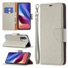 For Xiaomi Mi 11i / Poco F3 / Redmi K40 /K40 Pro Litchi Texture Pure Color Horizontal Flip Leather Case with Holder & Card Slots & Wallet & Lanyard(Grey) - 1