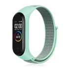 For Xiaomi Mi Band 6 Nylon Weave Watch Bands(Blue Sea) - 1