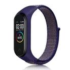 For Xiaomi Mi Band 6 Nylon Weave Watch Bands(Indigo) - 1