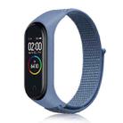 For Xiaomi Mi Band 6 Nylon Weave Watch Bands(Cape Blue) - 1