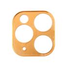 For iPhone 11 Pro Rear Camera Lens Protective Lens Film Cardboard Style(Gold) - 3