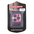 For iPhone 11 Pro Rear Camera Lens Protective Lens Film Cardboard Style(Pink) - 5