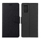 For Xiaomi Redmi Note 10 Pro / Note 10 Pro Max Silk Texture Horizontal Flip Leather Case with Holder & Card Slots & Wallet & Photo Frame(Black) - 1