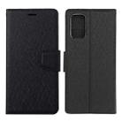 For Xiaomi Mi 10T 5G / 10T Pro 5G Silk Texture Horizontal Flip Leather Case with Holder & Card Slots & Wallet & Photo Frame(Black) - 1