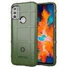 For Motorola Moto G50 Full Coverage Shockproof TPU Case(Green) - 1