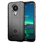 For Nokia 1.4 Full Coverage Shockproof TPU Case(Black) - 1