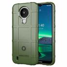 For Nokia 1.4 Full Coverage Shockproof TPU Case(Green) - 1