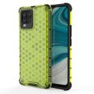 For OPPO Realme 8 Shockproof Honeycomb PC + TPU Case(Green) - 1