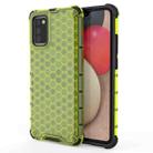 For Samsung Galaxy A02s (EU Version) Shockproof Honeycomb PC + TPU Case(Green) - 1