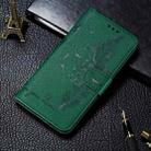 For Xiaomi Mi 11 Ultra Litchi Texture Feather Embossing Pattern Horizontal Flip Leather Case with Holder & Card Slots & Wallet & Photo Frame & Lanyard(Green) - 1