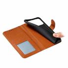For Xiaomi Mi 11 Ultra Litchi Texture Feather Embossing Pattern Horizontal Flip Leather Case with Holder & Card Slots & Wallet & Photo Frame & Lanyard(Brown) - 7