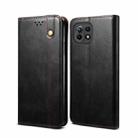 For Xiaomi Mi 11 Lite Simple Wax Crazy Horse Texture Horizontal Flip Leather Case with Card Slots & Wallet(Black) - 1