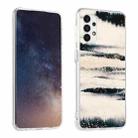 For Samsung Galaxy A32 5G Gold Sands Dual-side IMD Marble Pattern Acrylic + TPU Shockproof Case(Black Sands) - 1