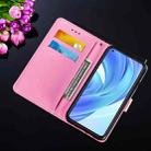 For Xiaomi Mi 11 Lite Cross Texture Painting Pattern Horizontal Flip Leather Case with Holder & Card Slots & Wallet & Lanyard(Love Universe) - 7