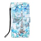 For Xiaomi Mi 11 Lite Colored Drawing Pattern Plain Weave Horizontal Flip Leather Case with Holder & Card Slot & Wallet & Lanyard(Tower Butterfly) - 2