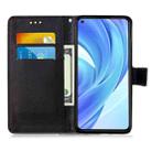 For Xiaomi Mi 11 Lite Colored Drawing Pattern Plain Weave Horizontal Flip Leather Case with Holder & Card Slot & Wallet & Lanyard(Cats And Tigers) - 4
