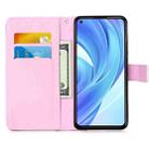 For Xiaomi Mi 11 Lite Colored Drawing Pattern Plain Weave Horizontal Flip Leather Case with Holder & Card Slot & Wallet & Lanyard(Baby Panda) - 4