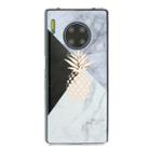For Huawei Mate 30 Pro Hot Stamping Geometric Marble IMD Craft TPU Protective Case(Pineapple) - 3